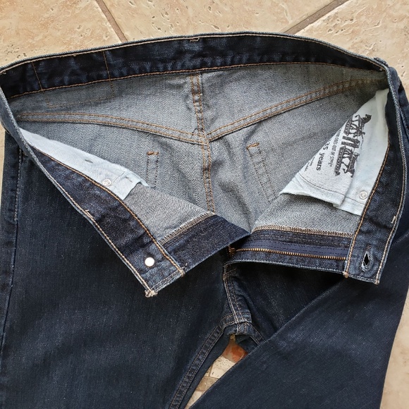 LEVI'S MEN'S 514 STRAIGHT JEANS:PRE-OWNED 34 X 30 (PAIR #2) - Picture 9 of 14